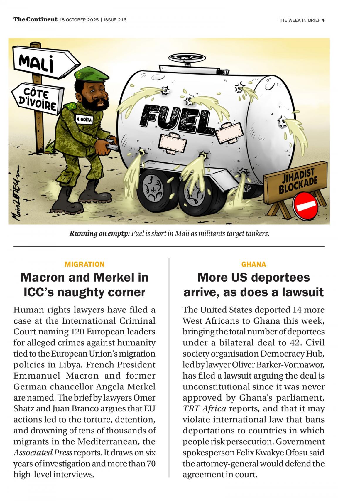 THE CONTINENT | South Africa