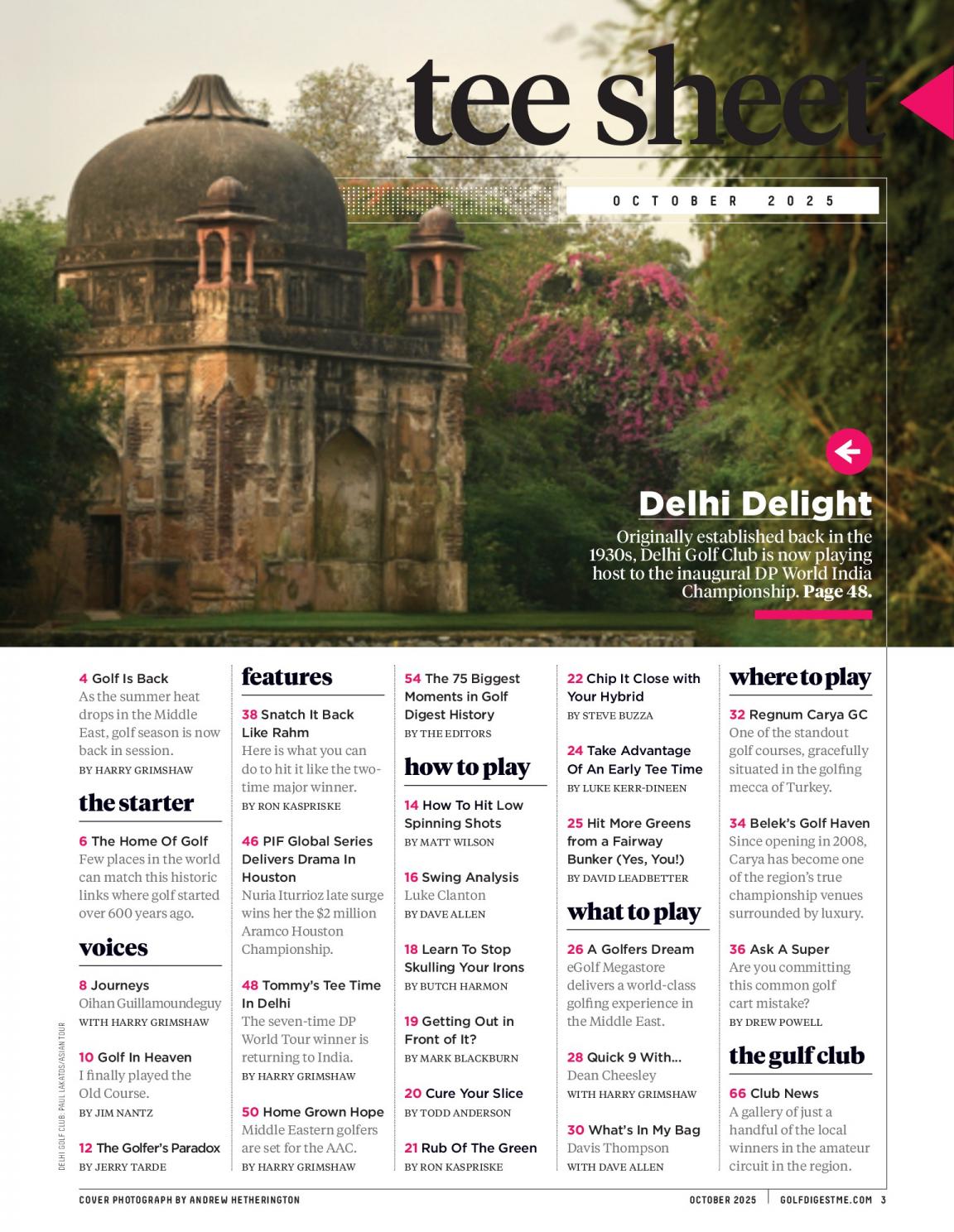 GOLF DIGEST MIDDLE EAST